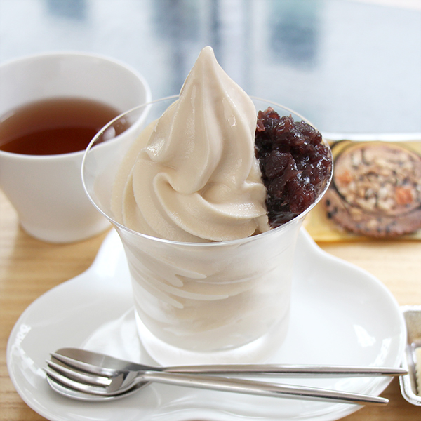 塩昆布煮汁ソフトクリーム